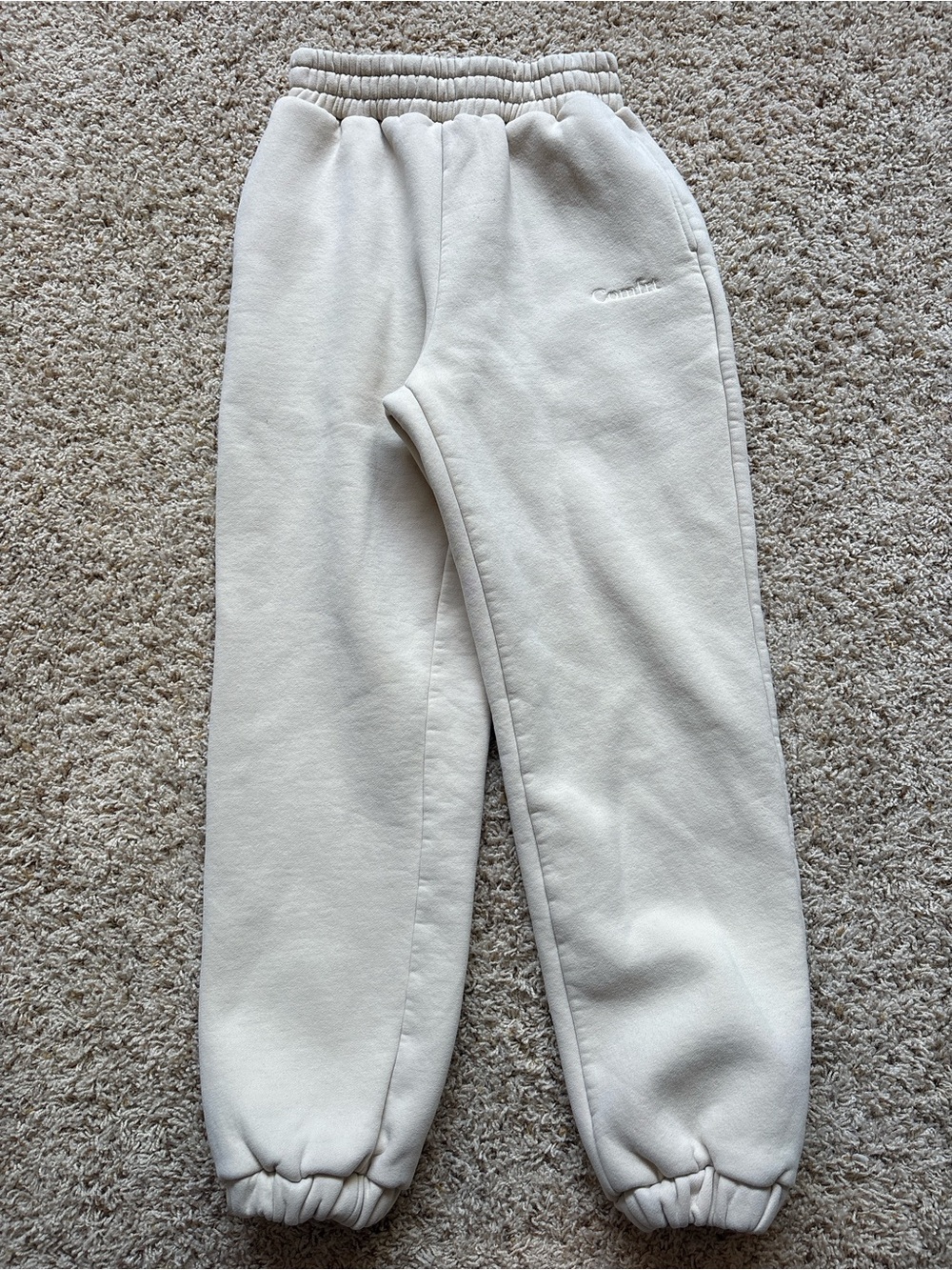 Comfrt Sweat Set Womens Hoodie Jogger Pants Oversized Loungewear Small - Picture 4 of 10